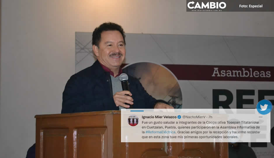 Asambleas informativas de la Reforma El&eacute;ctrica en todo el pa&iacute;s para buscar consensos: Nacho Mier