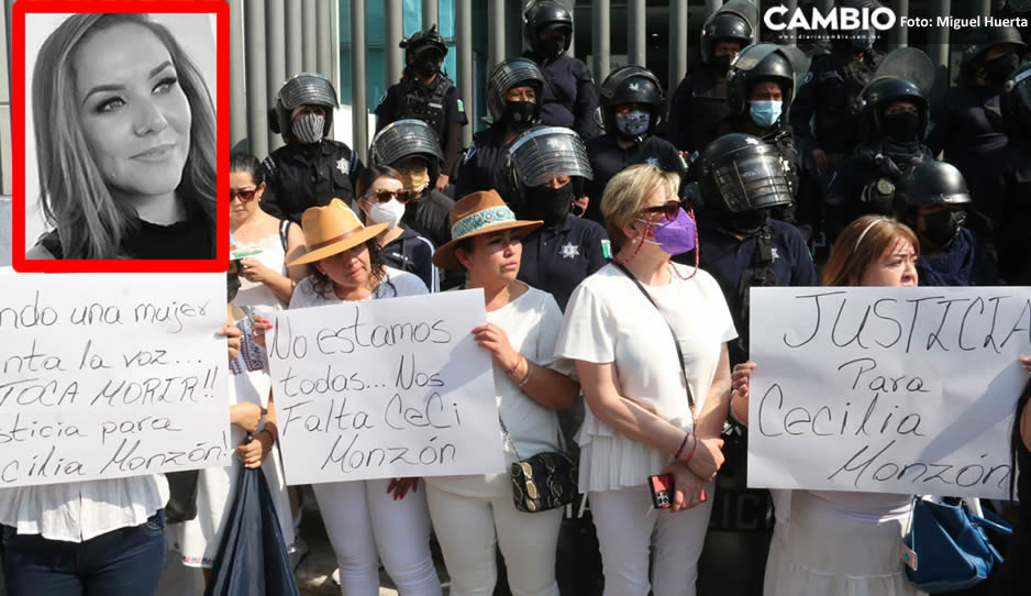 EN VIVO: Inicia protesta en la FGE por la ejecución de Cecilia Monzón