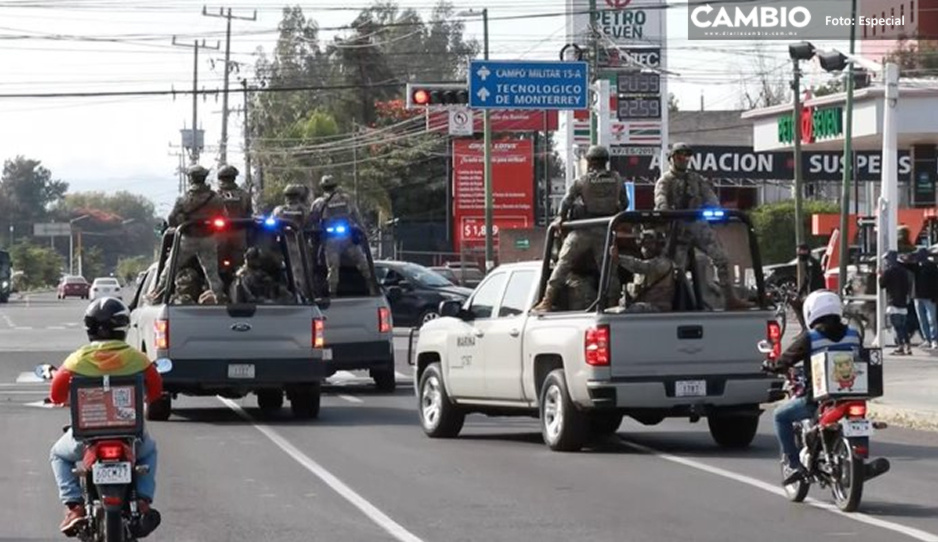 VIDEO: Así de intenso 400 marinos buscan a sus compañeros levantados por el CJNG