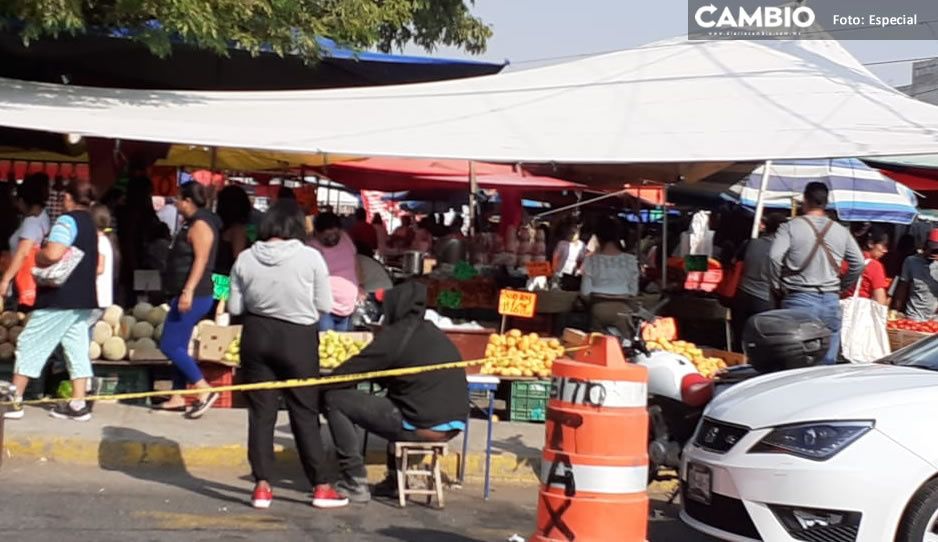 Ambulantes se burlan de Claudia; instalaron tianguis de San Isidro (VIDEO)