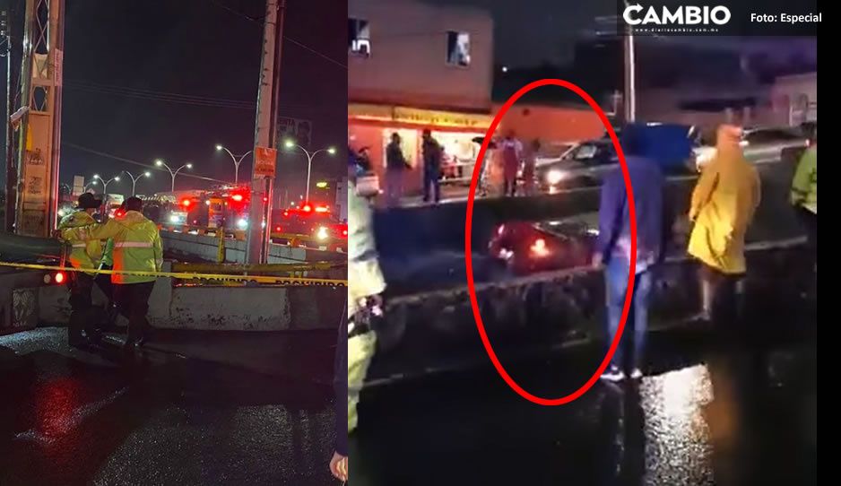 Hallan el cuerpo de la mujer que iba en el coche que se llevó el río en Querétaro (VIDEO)