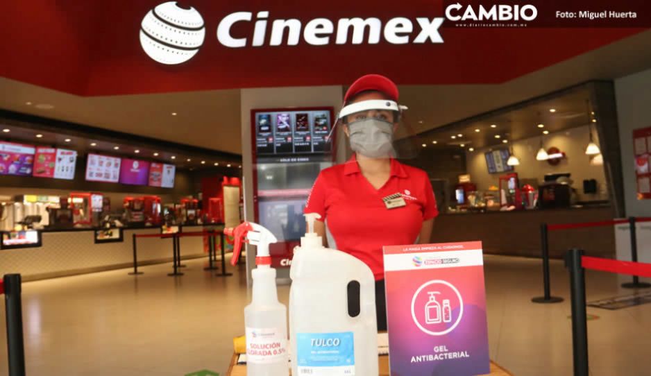 Anota esta fecha, el próximo miércoles reabrirán las salas de Cinemex en Puebla