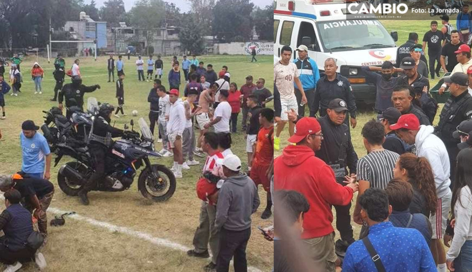 Desatan balacera tras perder partido de futbol en Edomex; hay un muerto y dos heridos (VIDEO)