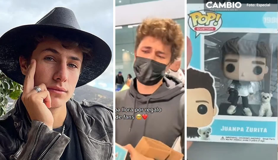 Se conmovió hasta los huesos; fan regala tierno &#039;Funko&#039; a Juanpa Zurita y rompe en llanto (VIDEO)