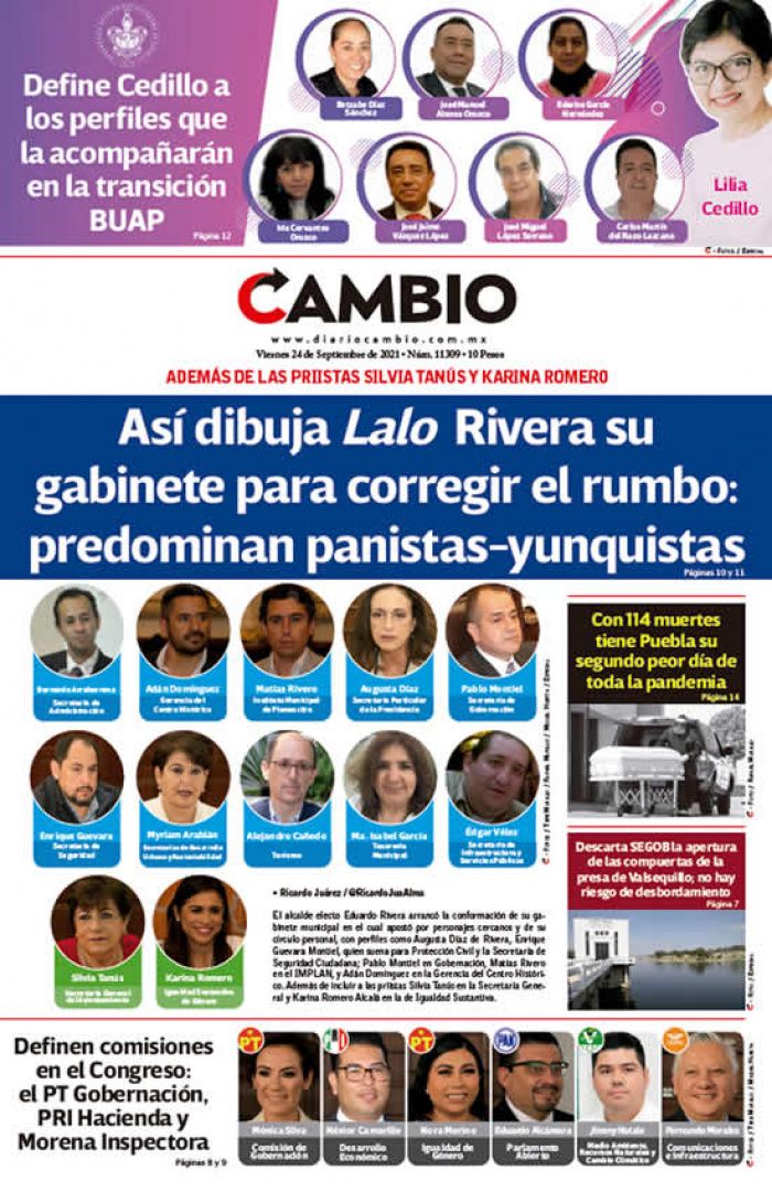 Así dibuja Lalo Rivera su gabinete para corregir el rumbo: predominan panistas-yunquistas