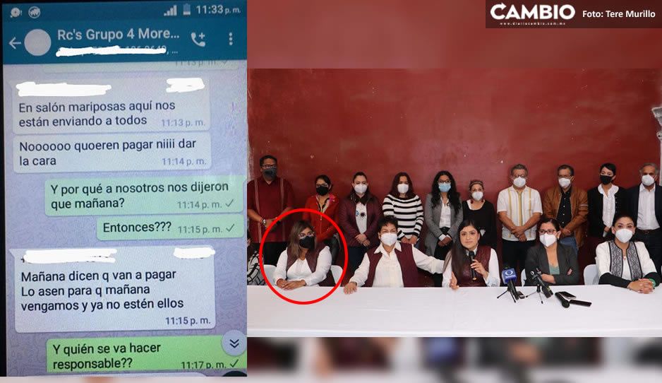 Equipo de campaña de Claudia se niega a pagar a los casilleros que trabajaron a favor de Morena (VIDEO)