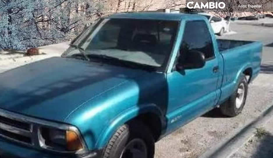 Roban camioneta en el área de frutas de la central de abastos de Huixcolotla