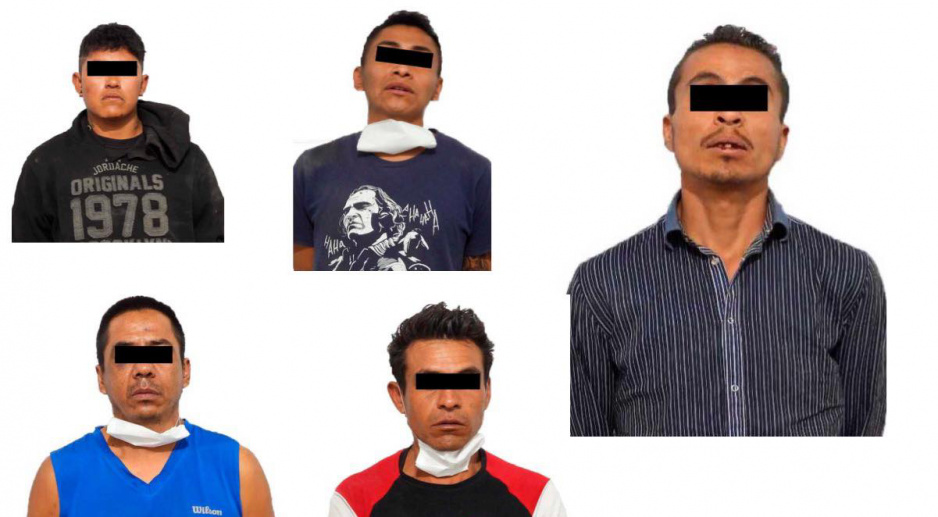 Banda del vocho negro: Caen cinco ladrones de Oxxo en Puebla