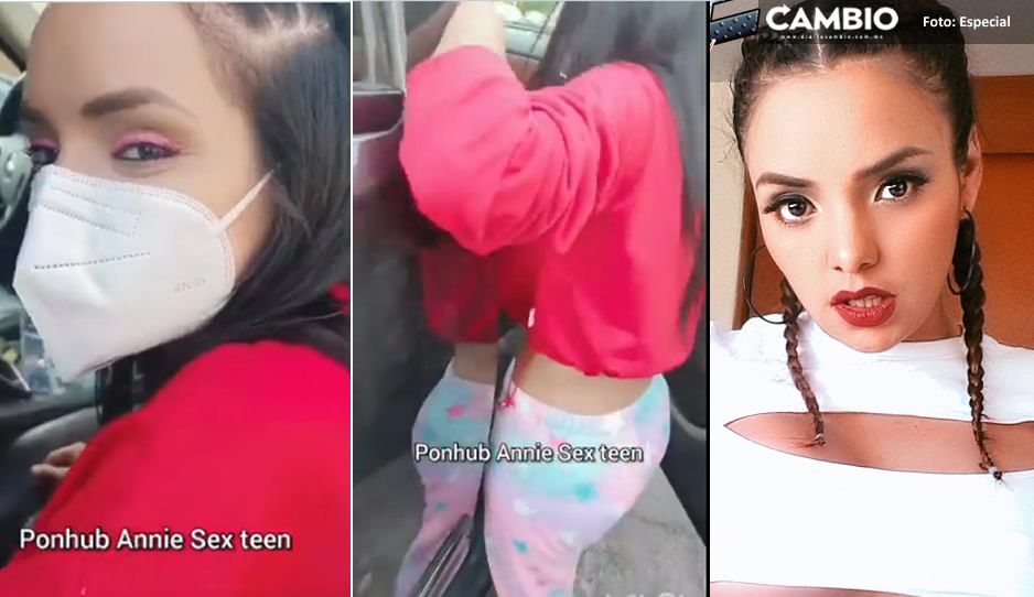 Annie Sex Teen graba escenas hot en estacionamiento de Plaza Loreto (VIDEO)