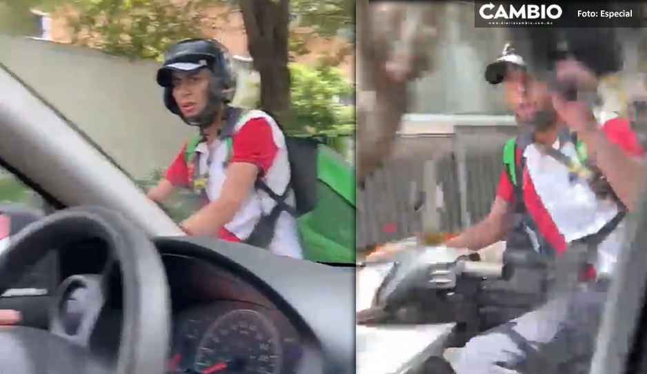 VIDEO: Supuesto repartidor agrede a familia a bordo de su coche ‘Mami, tengo miedo’