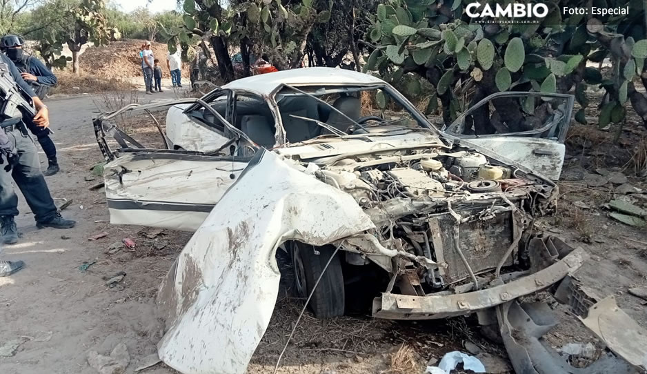 Joven conductor muere al volcar su coche en Tecamachalco