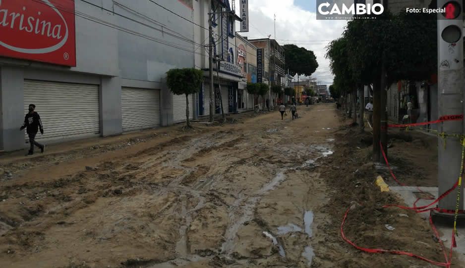Artemio Caballero tiene las calles de Tehuacán convertidas en un muladar