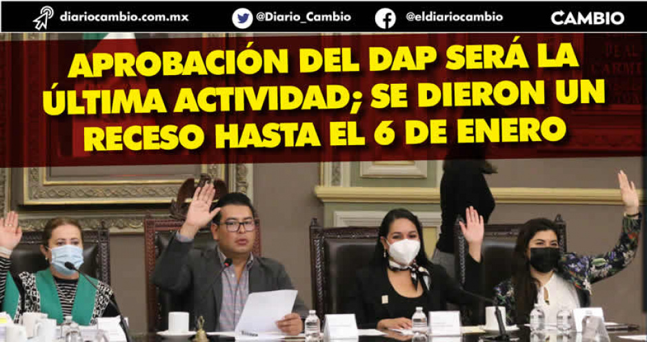 Congreso cierra formalmente actividades de 2022, regresaran hasta enero de 2023