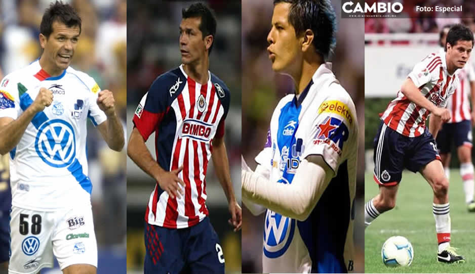 50 futbolistas han jugado en Puebla y Chivas; desde Borgetti hasta Cherokee