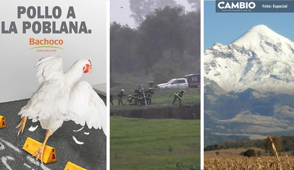 Poblanos, burla nacional gracias la Ciclopista de la muerte, Socavón y ahora el Pico de Orizaba