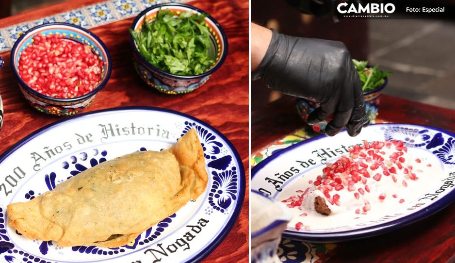 VIDEO: ¡De los poblanos para el mundo! Crean el Molote Chile en Nogada… ¿lo probarías?