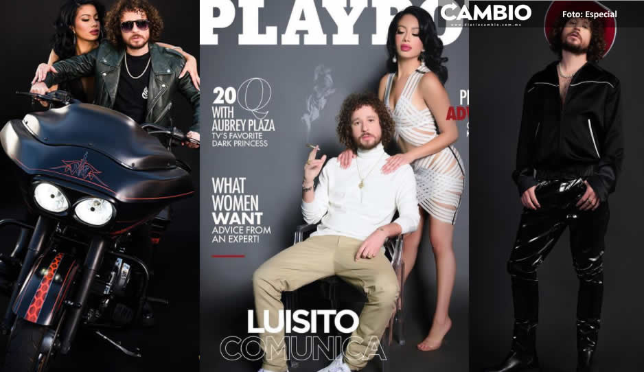 Luisito Comunica como nunca lo habías visto: en portada de Playboy y fumando hierba