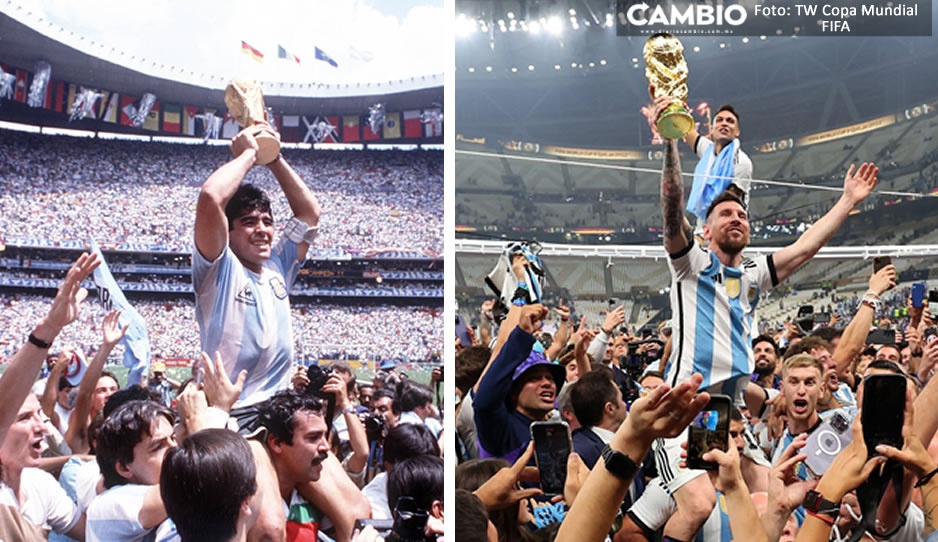 Argentina repite la historia: Messi imita FOTO de Maradona en Mundial de 1986