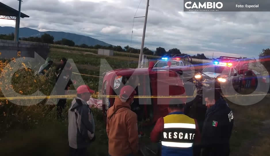 Fatal choque en la carretera federal El Seco-Acatzingo deja 3 heridos