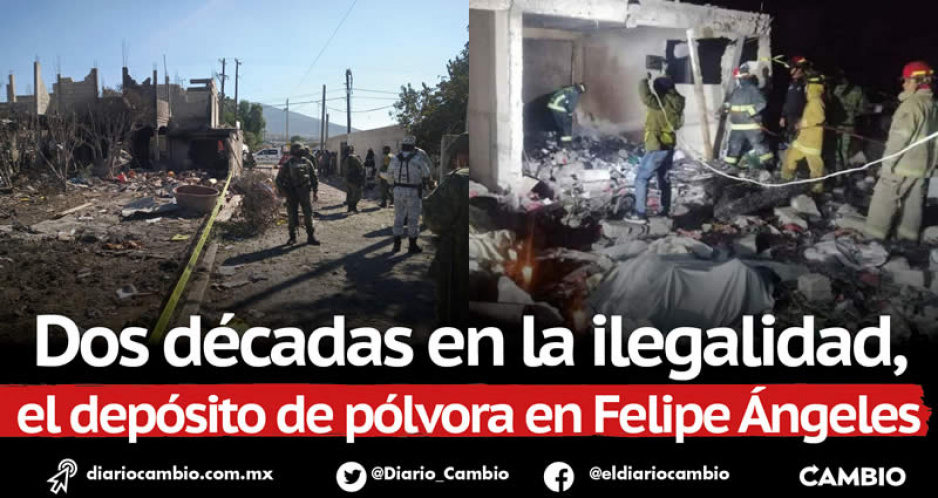 De una misma familia los 7 muertos por explosión de polvorín que operaba desde hace 20 años en F. Ángeles (FOTOS)