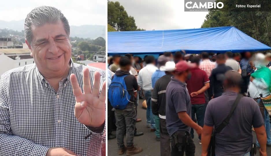 Pobladores de Huauchinango hartos de Ecoloco Vargas bloquean la México-Tuxpan (FOTOS)