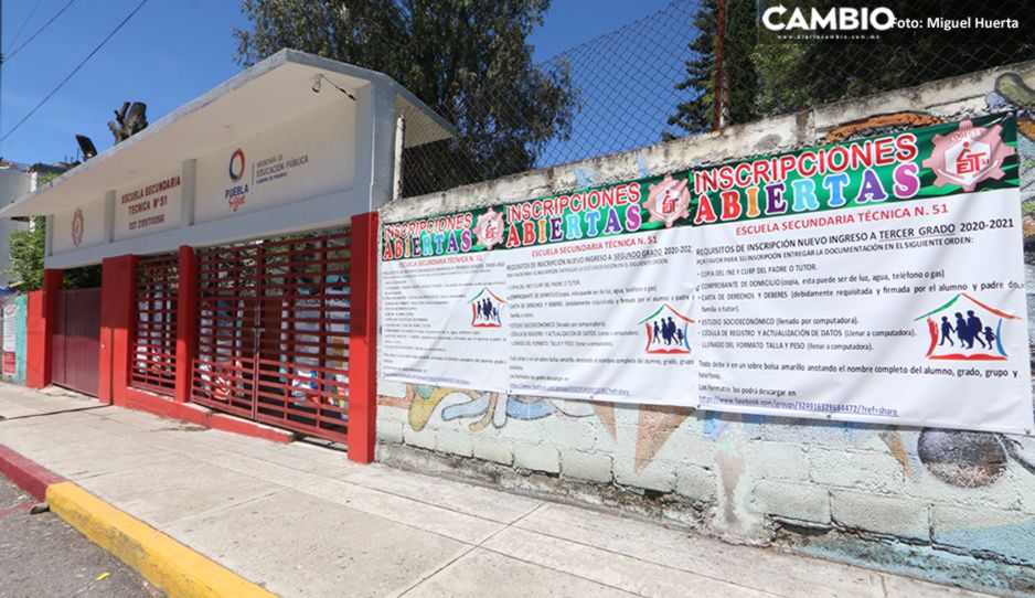 Intervendrán 480 escuelas en Puebla previo al regreso a clases presenciales en agosto