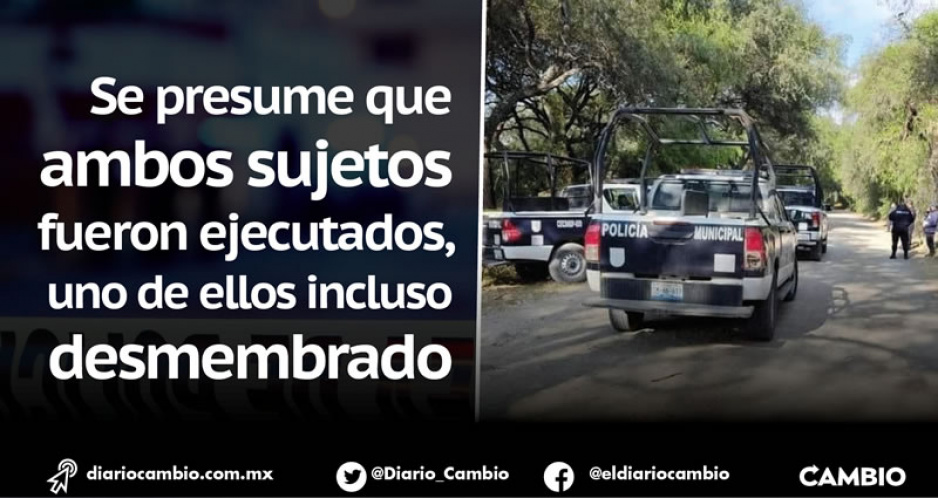 Ba&ntilde;o de sangre en Miahuatl&aacute;n: en menos de 24 horas encuentran dos cad&aacute;veres