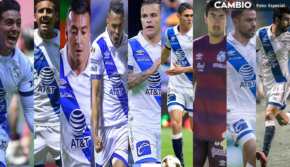 Estos son los 9 jugadores del Puebla que han jugado las tres liguillas