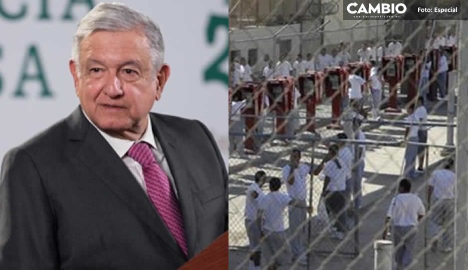 Cada reo cuesta más de 100 mil pesos al mes; AMLO investiga contratos para privatizar cárceles