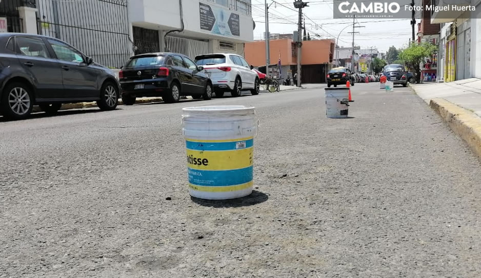 ¡Cuidado! Estas son las multas por agandallar lugares en Puebla capital