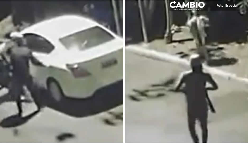 VIDEO: Parejita se estaba dando amor dentro del auto y ¡pum! los asaltaron