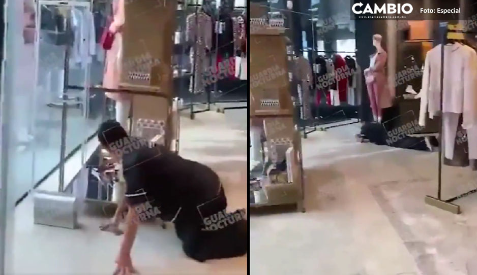 VIDEO: Ciudadanos boca abajo y gritando vivieron la balacera en Plaza Andares de Zapopan, Jalisco