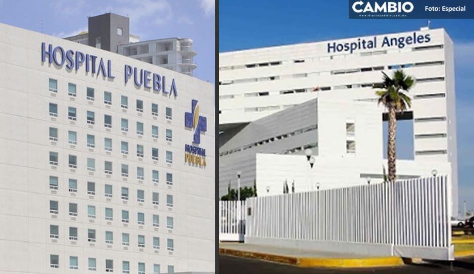 Hospital Ángeles y Hospital Puebla, únicos nosocomios locales en el ranking de los 50 mejores del país