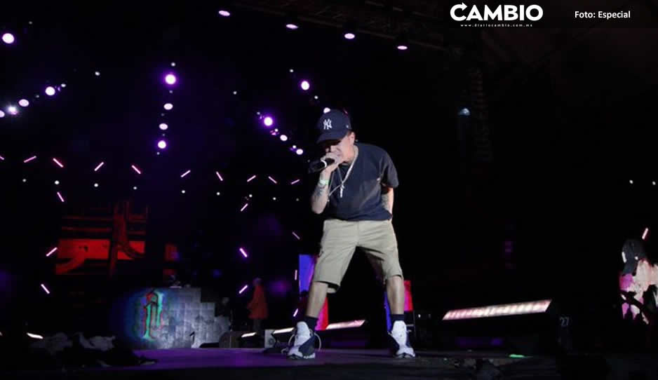 Robo de celulares, riñas y hasta descalabrados, así se vivió el concierto de Alemán en la Feria de Puebla