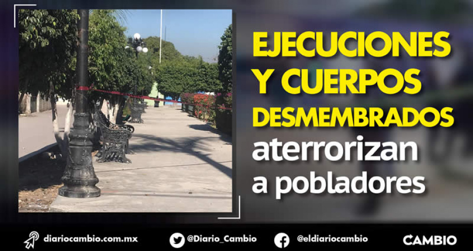 Lucha de grupos delictivos sume a Chietla en ola de ejecuciones