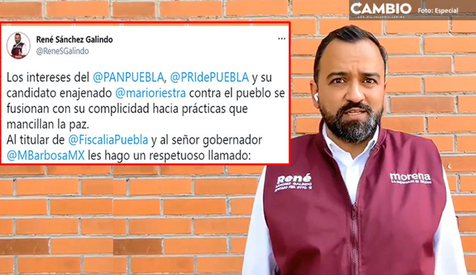 René el rey del ambulantaje ve mano negra del PRIAN en la súper tranquiza del Centro Histórico (VIDEO)
