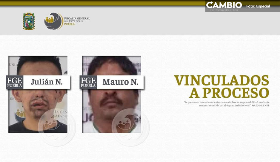 Fiscalía vincula a proceso a dos sujetos por ataques peligrosos en Huejotzingo y Cuautlancingo