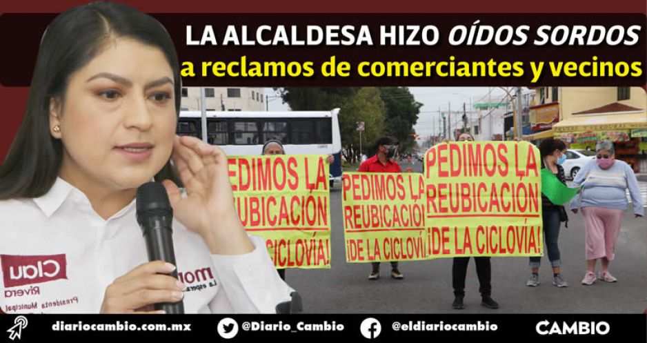 Claudia desafía a San Manuel: impondrá la ciclovía pese al rechazo de los colonos (FOTOS Y VIDEO)