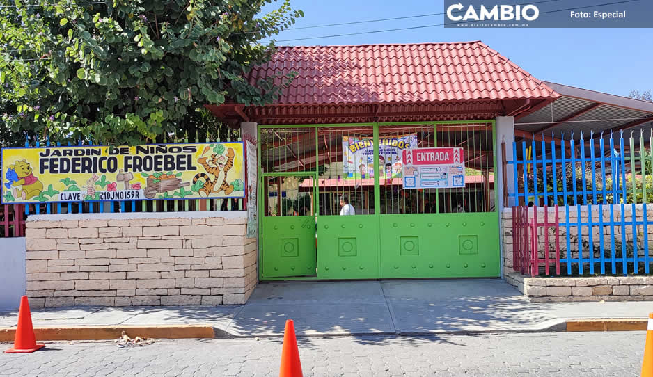 Roban por tercera ocasión jardín de niños en Tehuacán