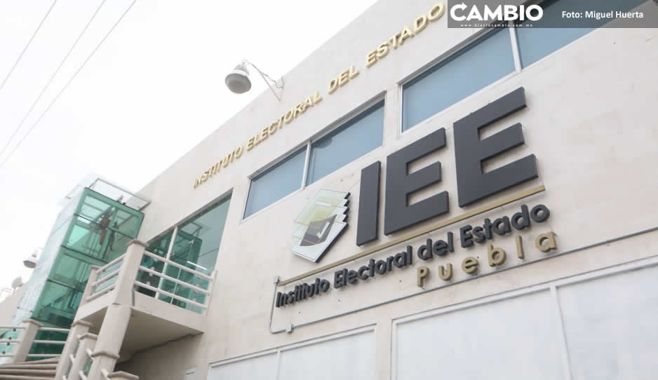 IEE rechaza la solicitud de ampliación de recursos hechos por Compromiso por Puebla