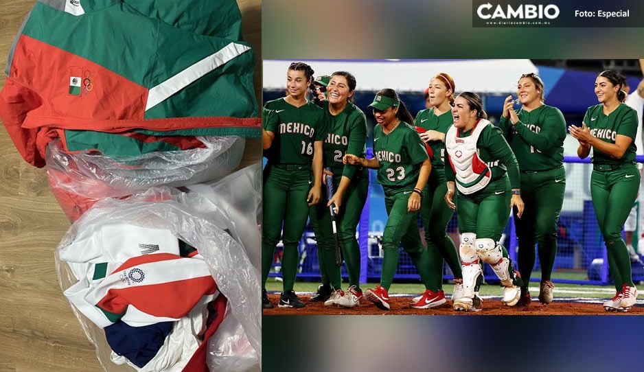 Por desamor a la patria; mexicanas que tiraron uniformes de softbol serán expulsadas