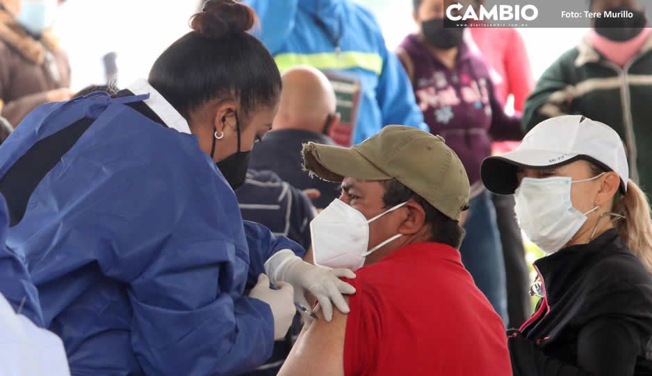 Arranca aplicación de más de 50 mil vacunas Sputnik V en Puebla capital (VIDEO)