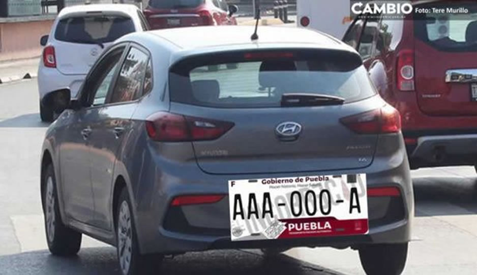 SSP revisará a automóviles que circulen en el estado cuenten con los hologramas y placas de Puebla
