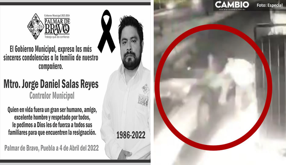 Identifican al motociclista arrollado en San Manuel como Contralor Municipal de Palmar de Bravo