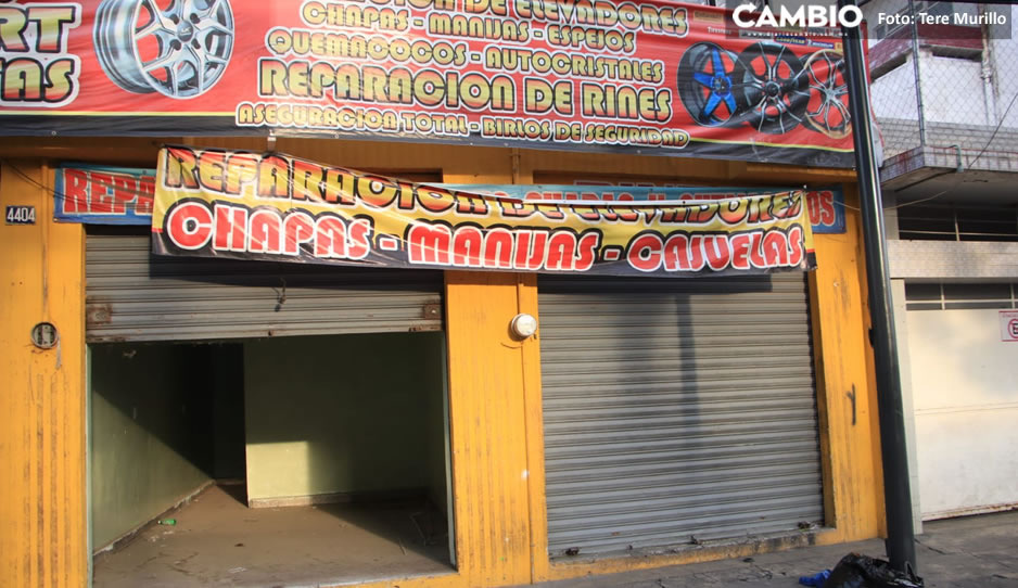 En Puebla capital han clausurado 20 negocios por venta de autopartes robadas (VIDEO)