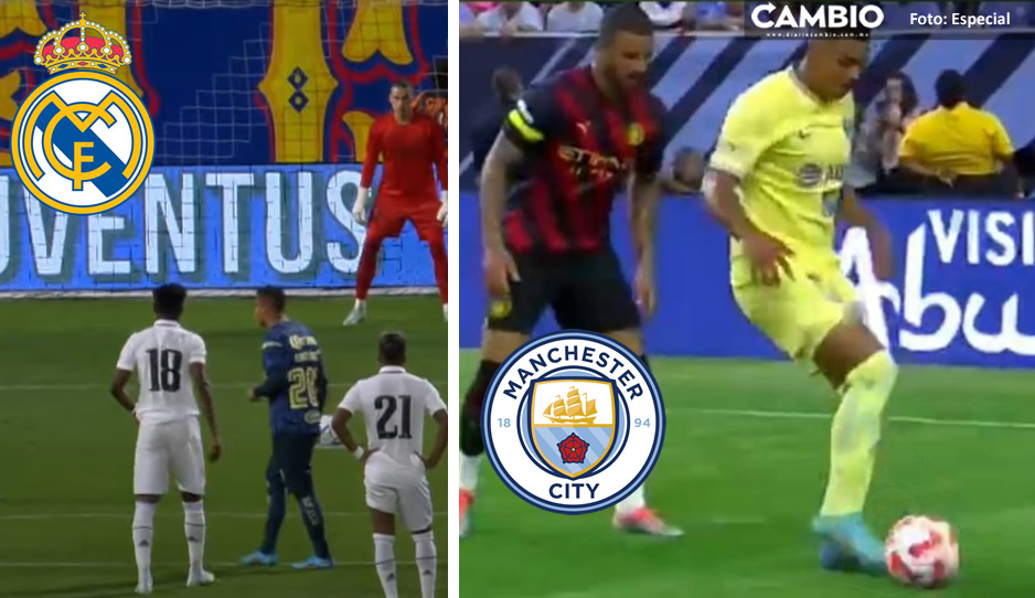 ¡Orgullo poblano! Mozumbito de Bosques como los grandes: jugó ante Manchester y Real Madrid