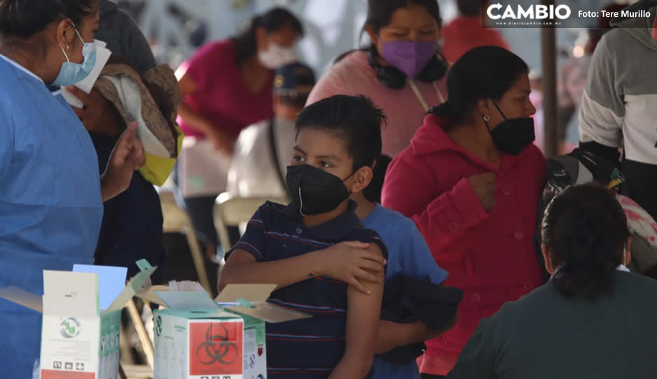 En Puebla se contempla vacunar a 108 mil menores de 5 a 11 años, Ssa (VIDEO)