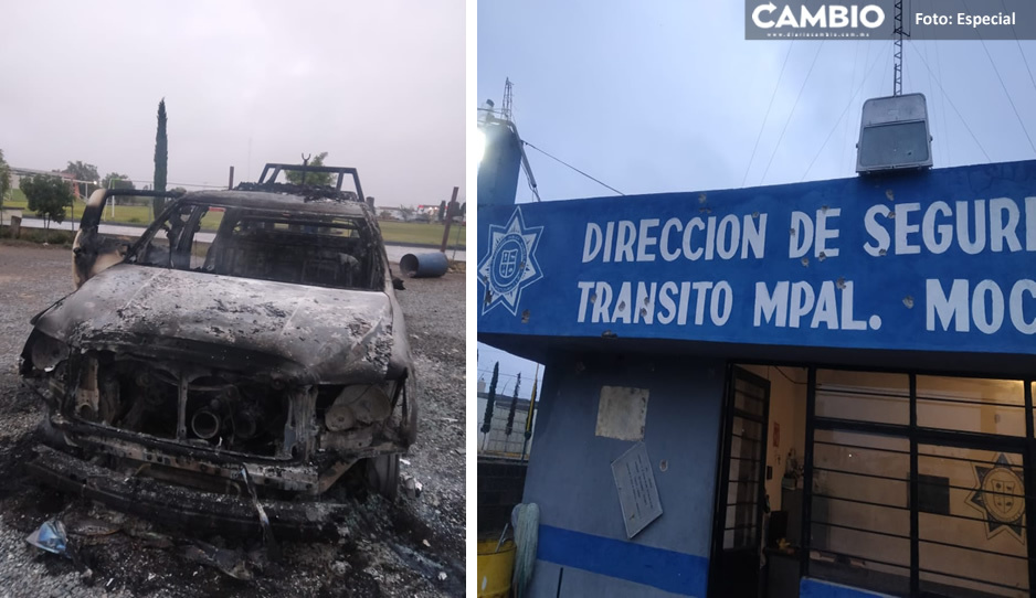 Comando rafaguea comandancia de Moctezuma en SLP y levanta a cuatro policías (VIDEO)