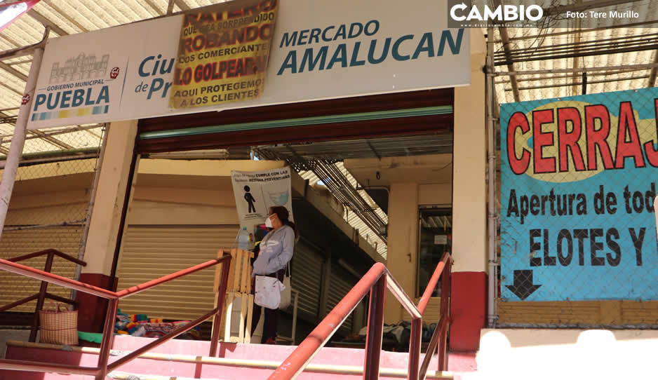 ¡Por fin! El Mercado Amalucan será remodelado con aval de comerciantes
