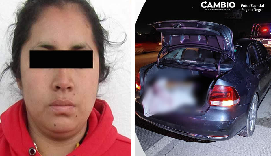 Turismo homicida: Andrea vino de Ixtapaluca para tirar el cadáver de su ex en el Periférico poblano